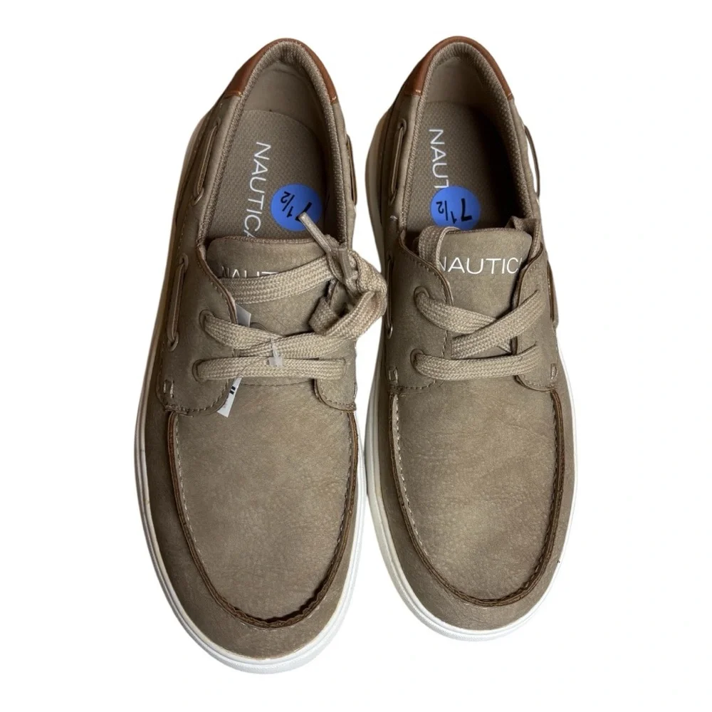 Nautica Ankar Mens comfort boating shoes sneakers